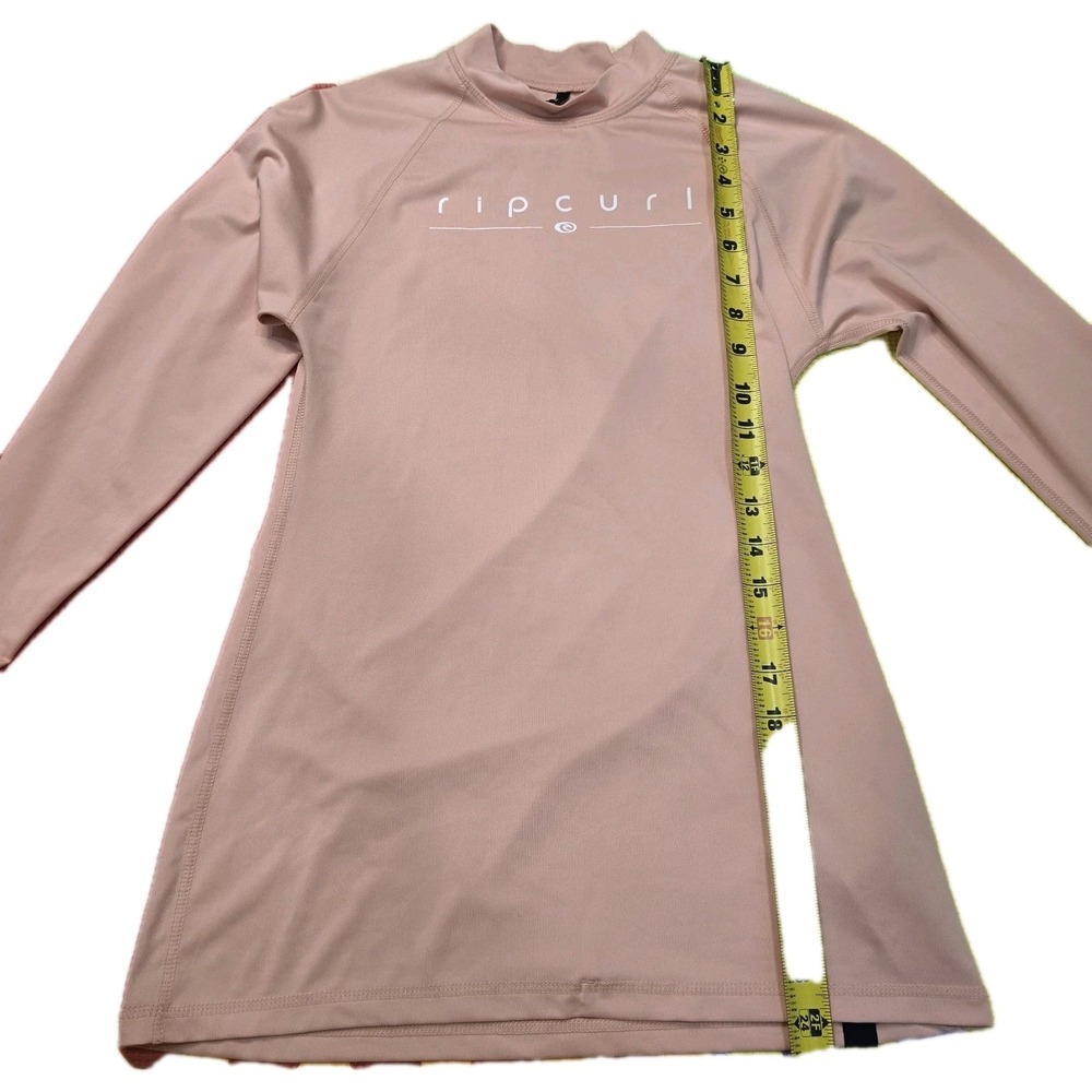 Rip Curl Women's Rash Guard Long Sleeve UPF 50+ Swim Shirt Pink Size XS